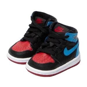 Air Jordan Baby Jordan 1 Retro High UNC to Chicago Sneakers in Black, Size 3​​​​